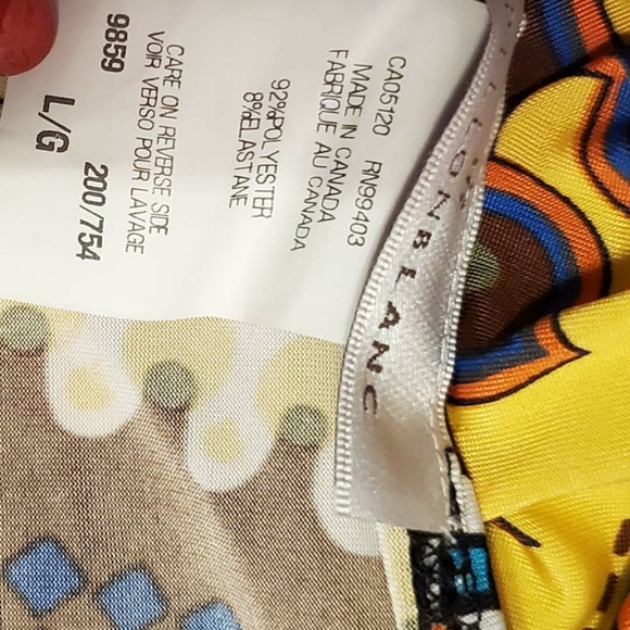 Papillon Blanc Stunning Multicolor Print Dress - Picture 5 of 6